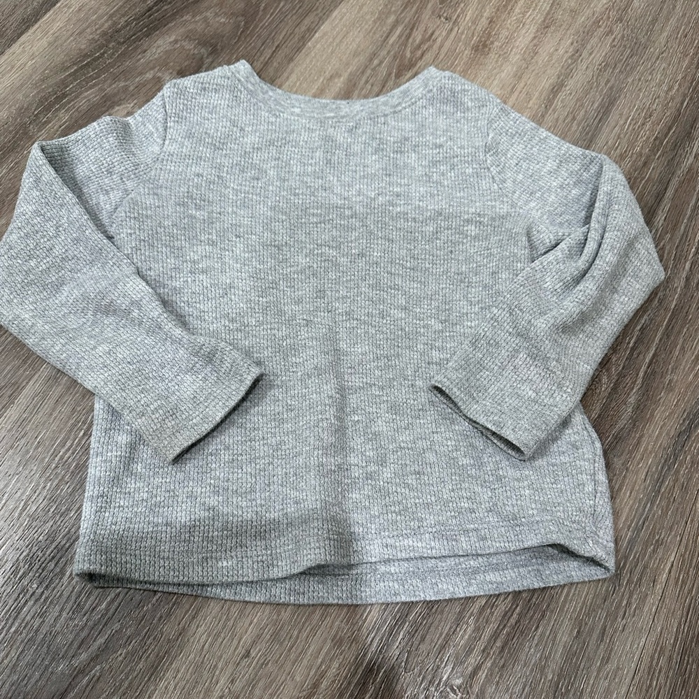Old Navy Heather Gray Knit Sweater